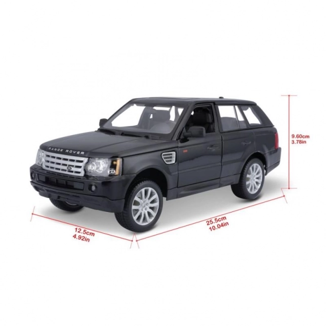 Modèle Range Rover Sport noir