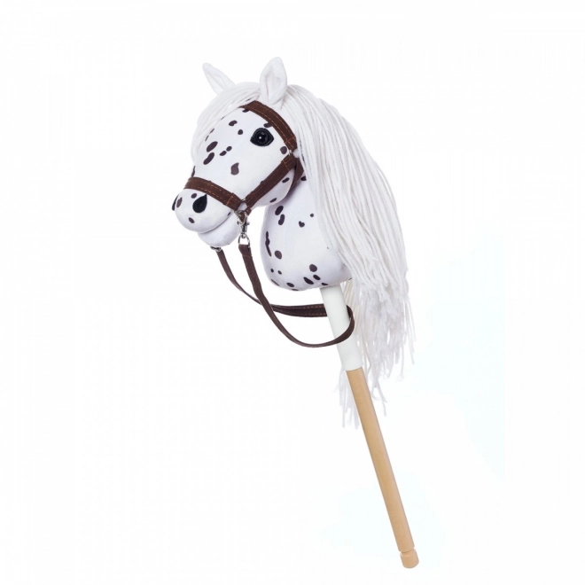 Cheval à Bascule HOPPIHORSE - Blanc tacheté