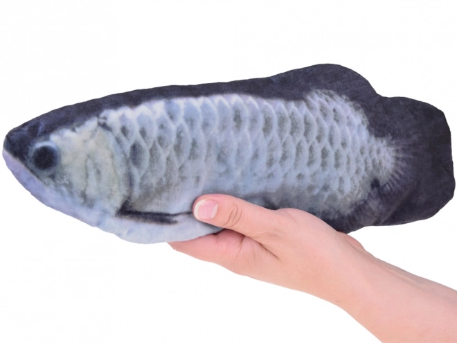 Mascotte poisson avec queue mobile