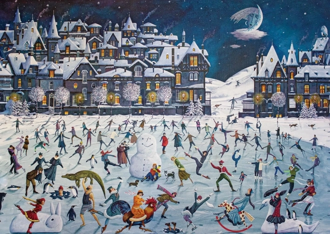 Puzzle Danse sur glace 2000 pièces