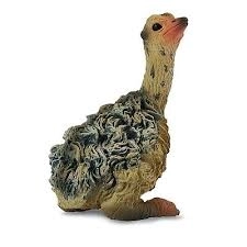 Poussin d'autruche assis Collecta