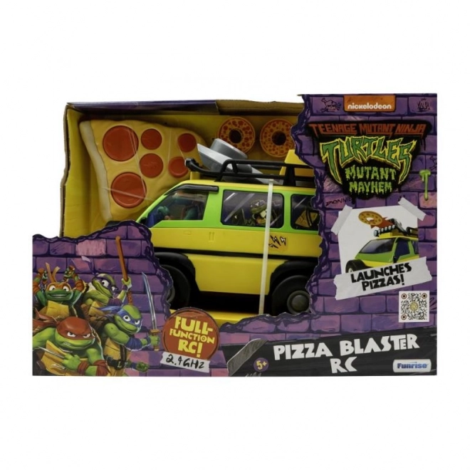 Voiture RC Tortues Ninja - Pizza Blaster - Film