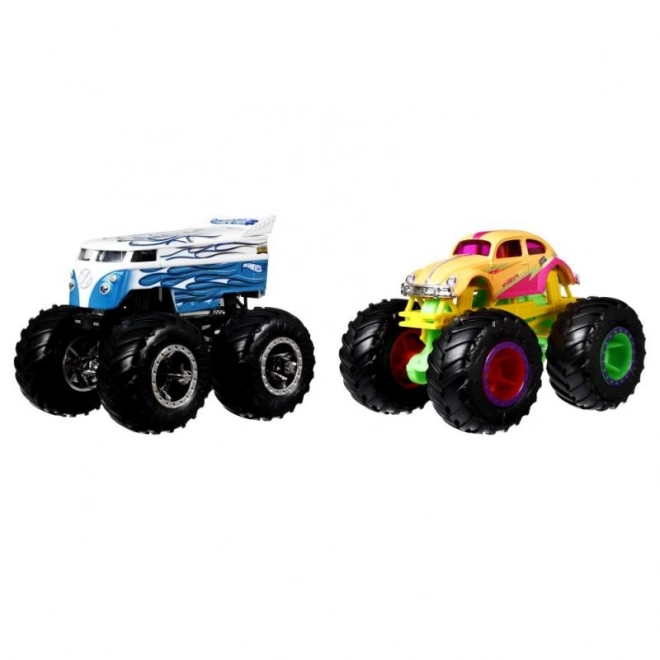 Combat de démolition de monster trucks Hot Wheels