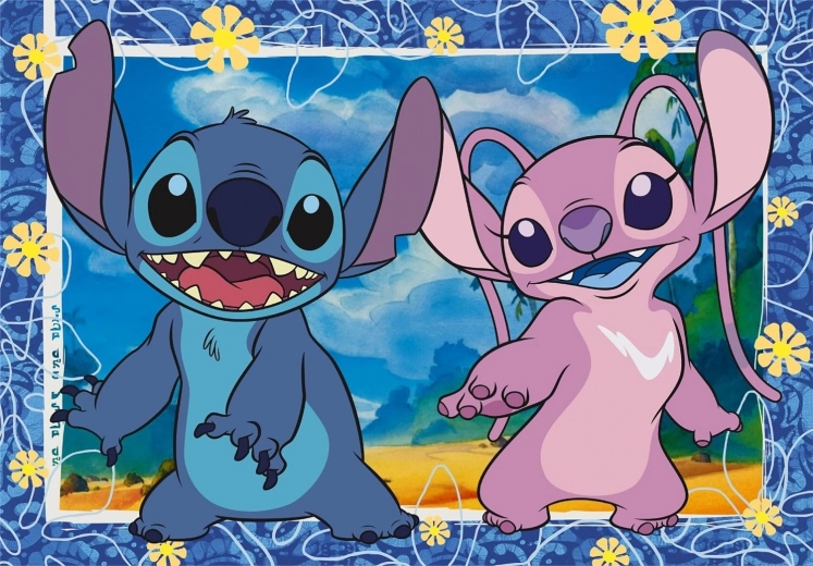 CLEMENTONI Puzzle Stitch 104 pièces