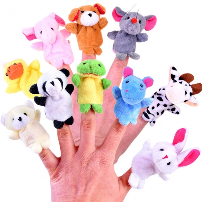 Marionnettes à doigts - 10 pièces