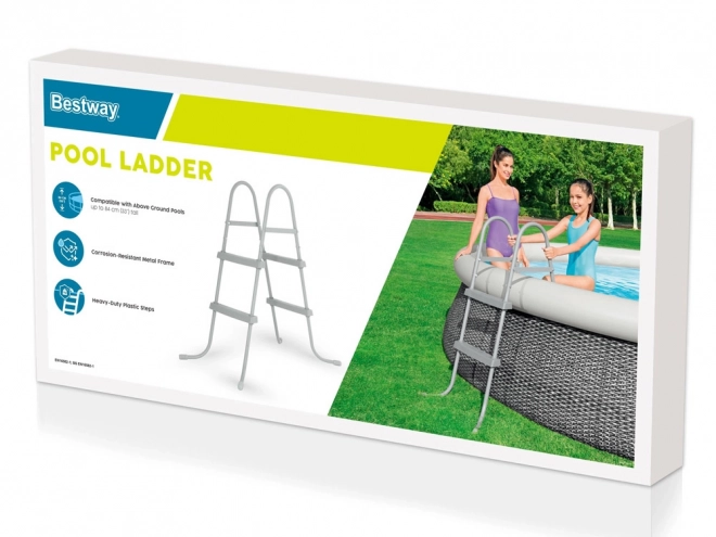 Échelle de piscine Bestway métallique 84 cm