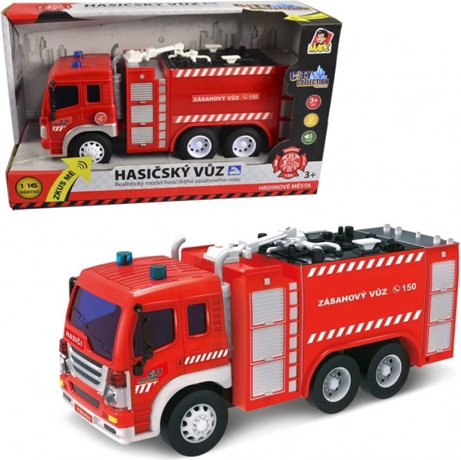 Camion-citerne de pompiers MaDe City Collection