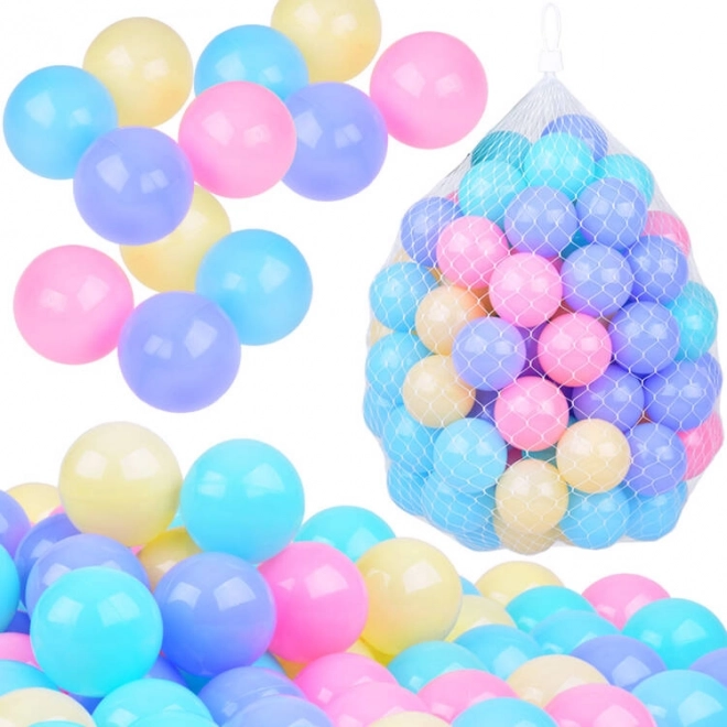 Boules de billard sèches pastel colorées 5,5 cm 100 pièces ZA5412