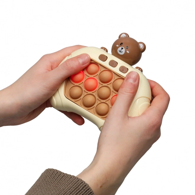 Jeu antistress sensorimoteur ours en peluche