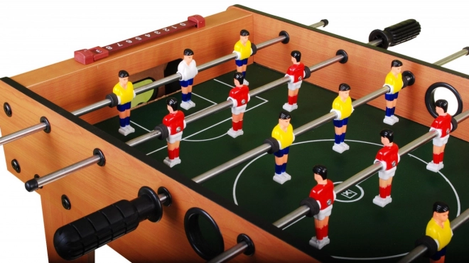 Baby-foot pour enfants 3+ panneau MDF + 6 barres Pour les fans de football
