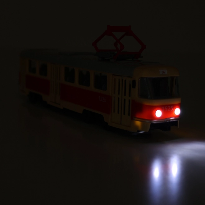 Tramway annonçant les arrêts