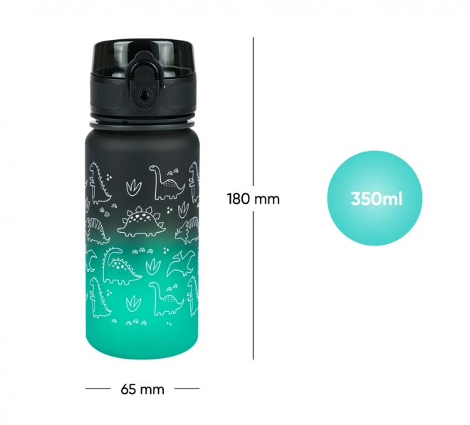 BAAGL Bouteille d'eau Tritan Gradient Dino 350 ml