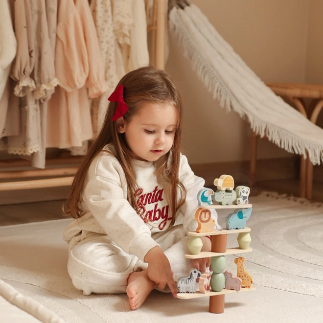 Woopie animaux en bois empilables