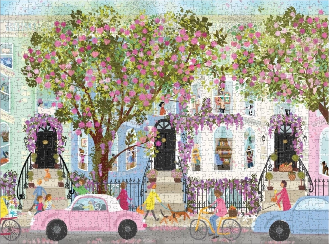 Puzzle Terrasse Printanière 1000 pièces Galison