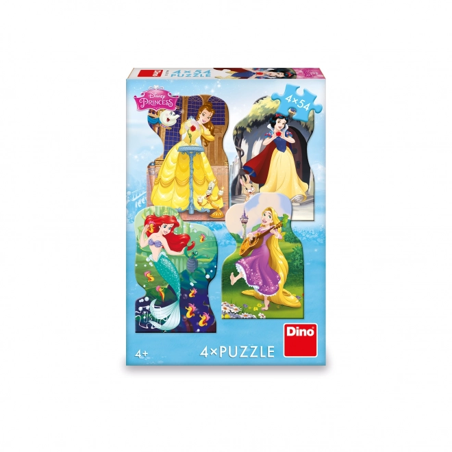 DINO Puzzle Princesses Disney 4x54 pièces