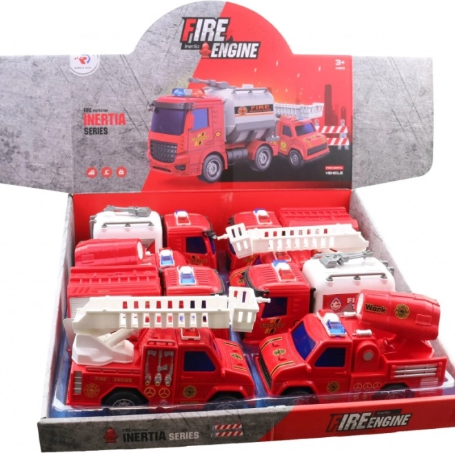 Camions de pompiers pour enfants 15,5 cm 8 pcs
