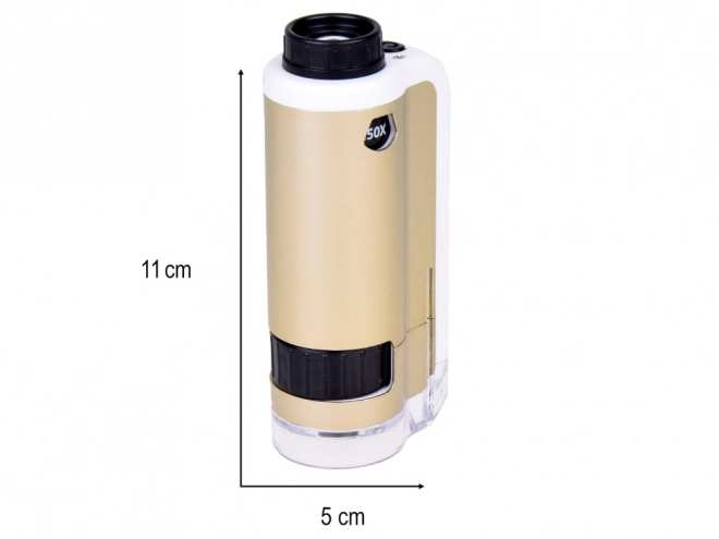 Microscope de poche pour enfants avec zoom