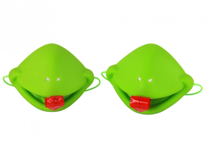 Jeu amusant de grenouille à langue rapide - Attrape un masque d'insecte grenouille