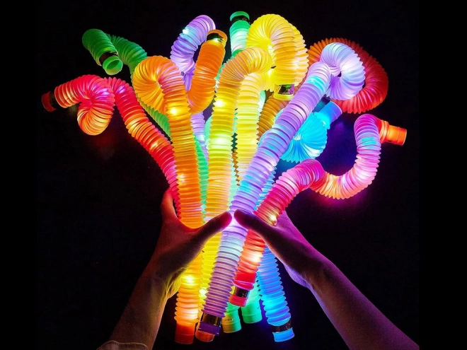 Tubes pop LED lumineux capteurs