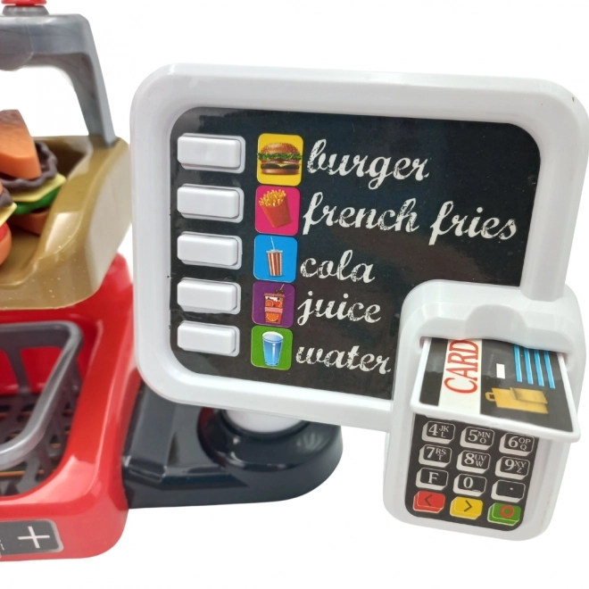 Fast Food XXL avec caisse et distributeur par WOOPIE
