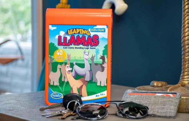 Jeu Flip & Play Lamas Sautants