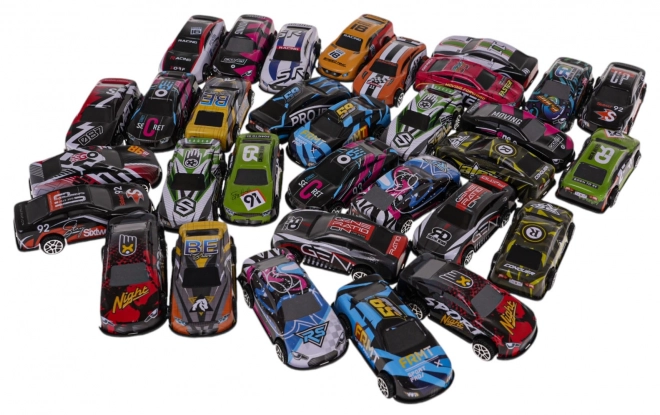 Set de petites voitures jouets 30 pcs
