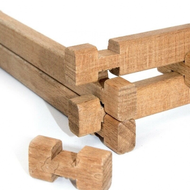 Jeujura Construction en bois 80 pièces station-service
