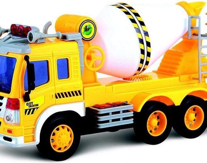 Auto de construction City Collection alimenté par batterie avec son et lumière