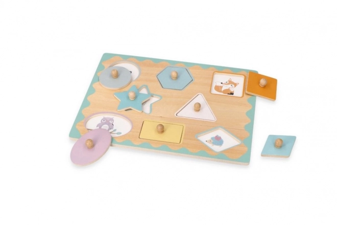 Puzzle avec poignées de formes