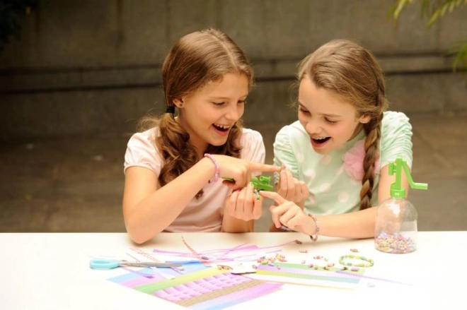 Appareil de recyclage pour fabriquer des perles en papier