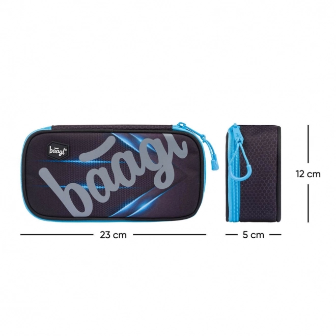 BAAGL Trousse etui Skate Bluelight