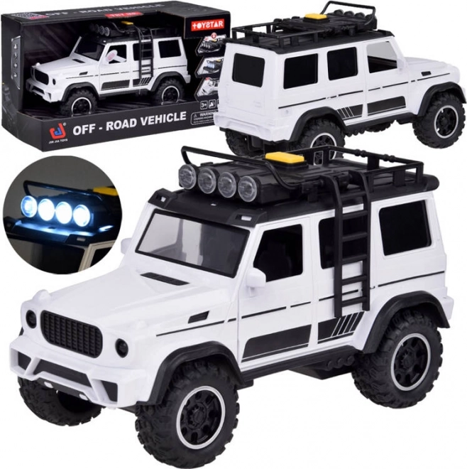 Voiture tout-terrain OFF-ROAD avec sons et lumières, pneus en caoutchouc