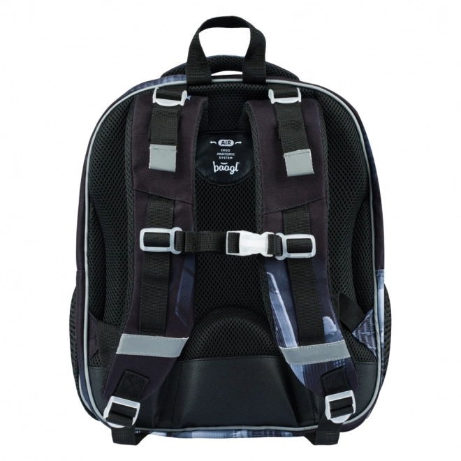 BAAGL Cartable scolaire Shelly Batman Dark City