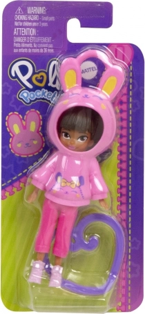 Polly Pocket figurine Lapin – mini poupée à suspendre