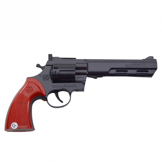 Revolver à capsules pour enfants noir
