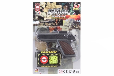 Pistolet à billes, 12cm