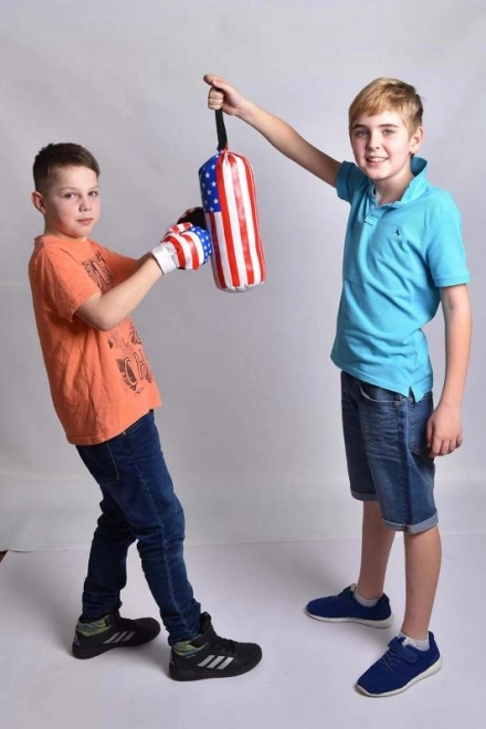Sac de boxe et gants