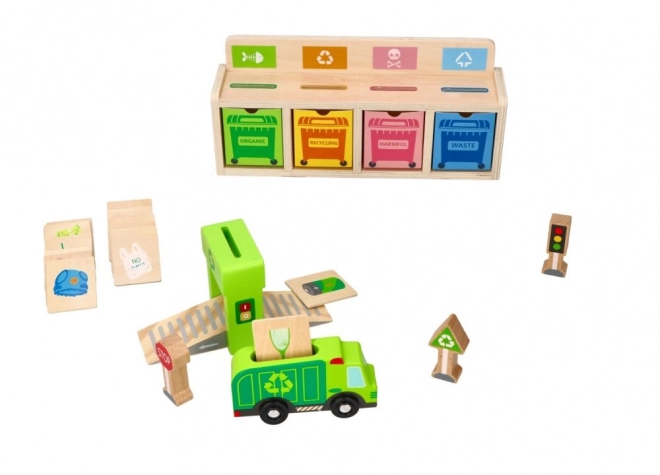 Jouet en bois de recyclage pour enfants