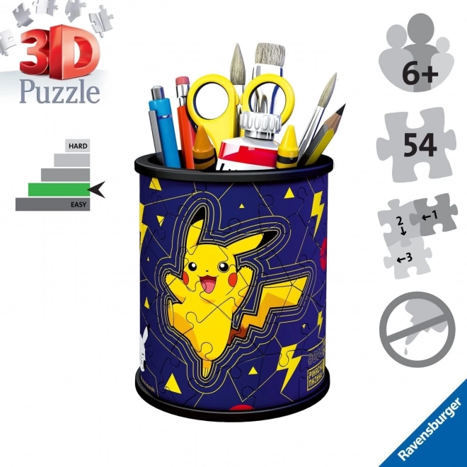 Support à crayons Pokémon 54 pièces