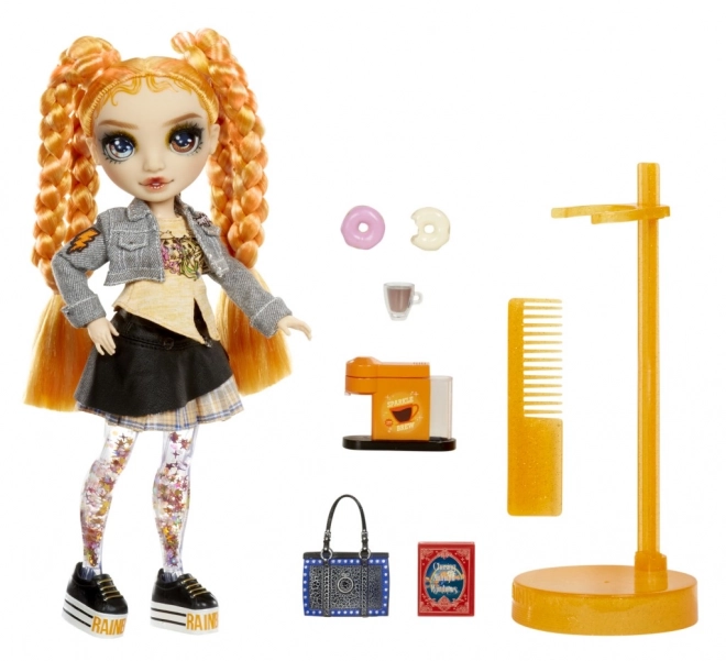 Rainbow High Sparkle & Shine Fashion poupée - Clementine (Orange