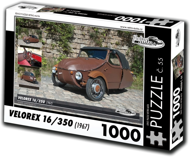 Puzzle RETRO-AUTA Velorex 16/350 (1967) – 1000 pièces