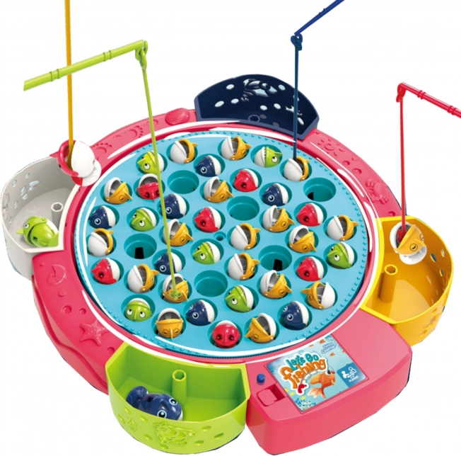 WOOPIE Jeu de pêche pour 4 joueurs