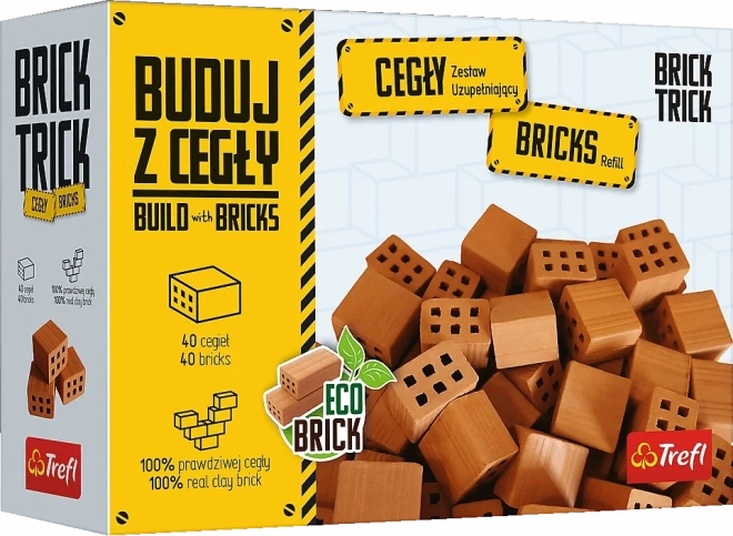BRICK TRICK Ensemble de petites briques - 40 pièces