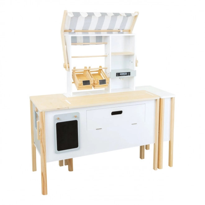 Petit Stand Multifonctionnel en Bois Fresh