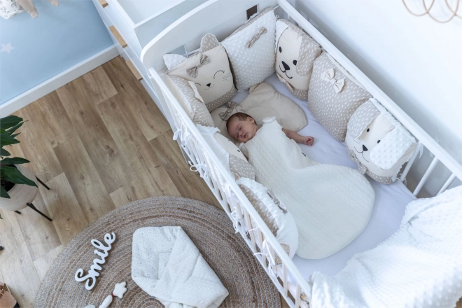 Ensemble de lit Sleep Guardian 12 pièces beige