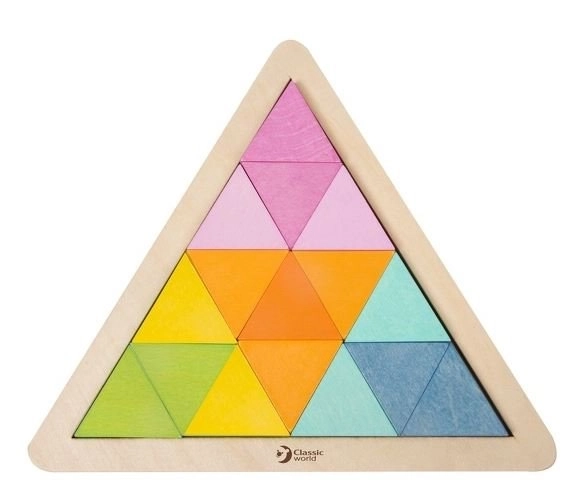 CLASSIC WORLD Mosaique en bois Triangle