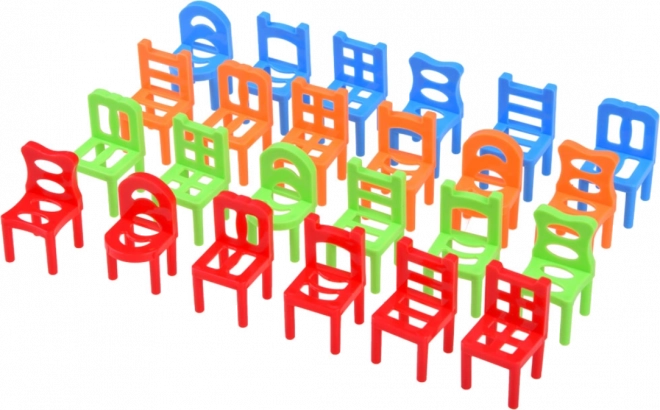 Jeu de compétences Chaises tombantes