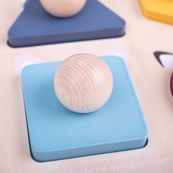 Casse-tête Bigjigs Toys en forme d'animaux
