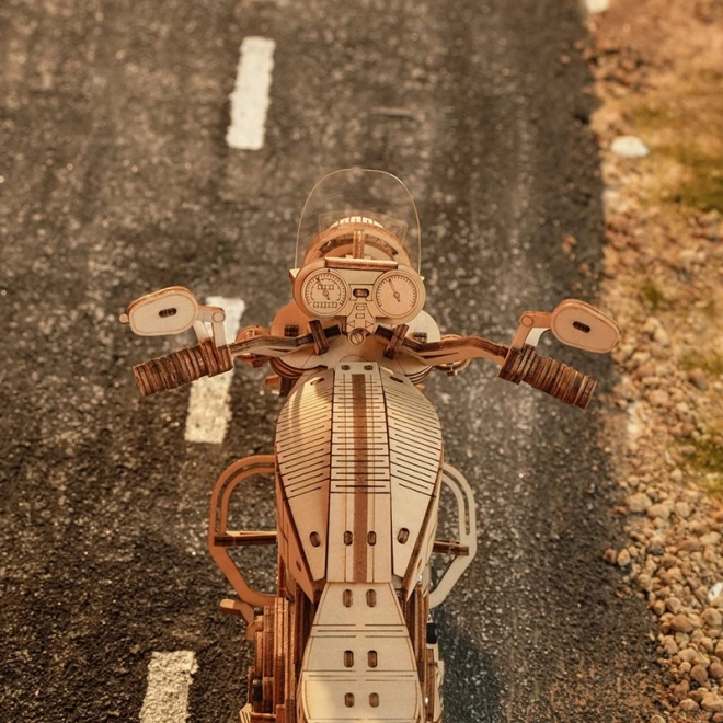 Moto Cruiser LK504 - Maquette en bois 3D