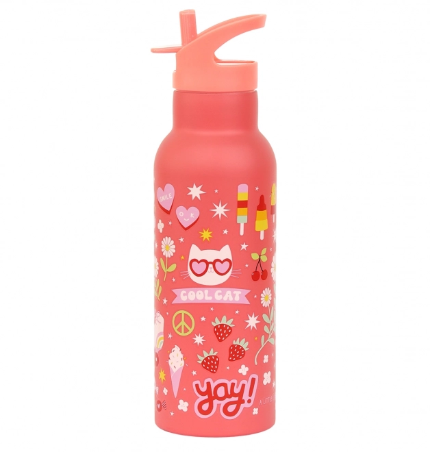 A Little Lovely Company Bouteille isotherme en acier inoxydable 500 ml – Zábava